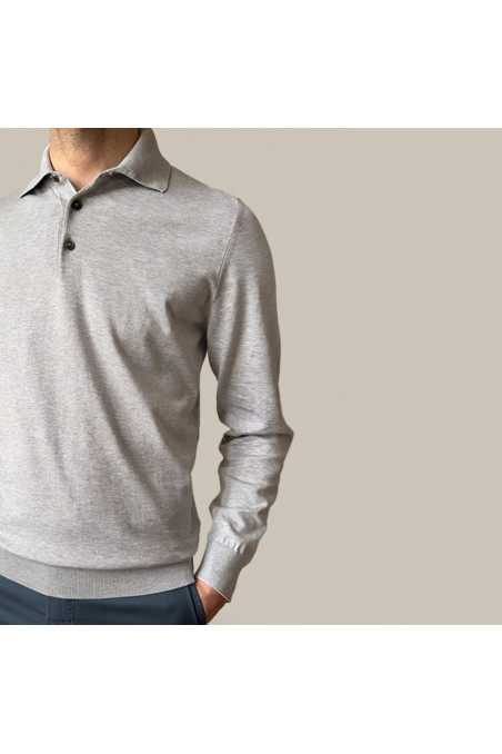 Sea Island Cotton Polo Shirt