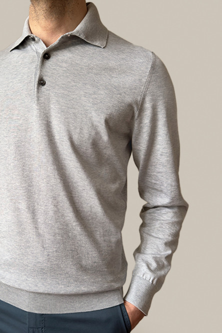 Sea Island Cotton Polo Shirt