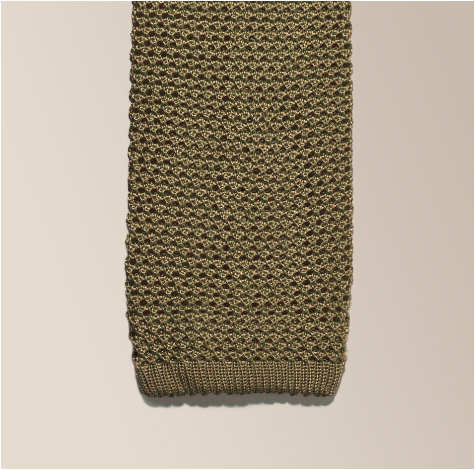 Knitted Tricot Tie