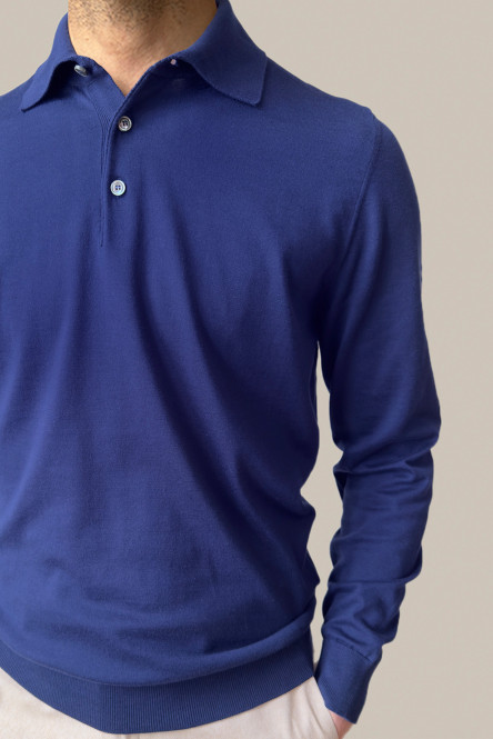 Sea Island Cotton Polo Shirt