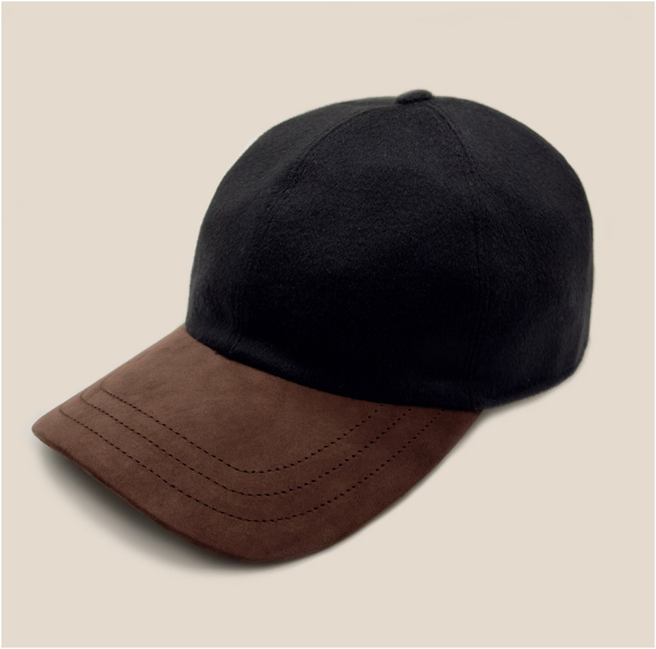 Cashmere & Suede Cap