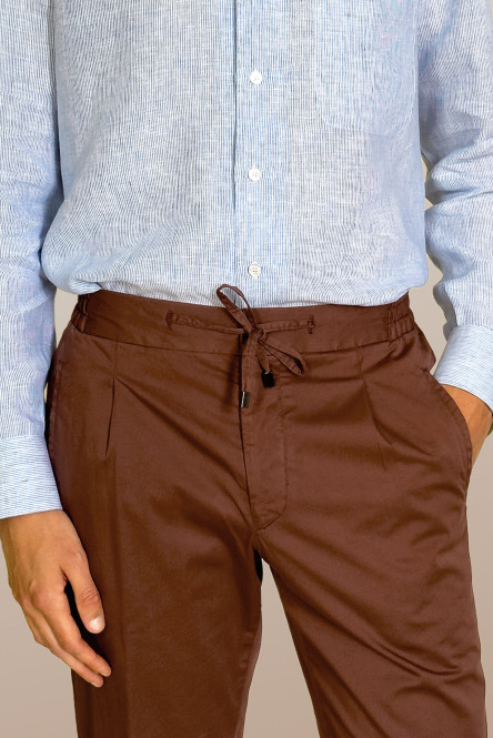 Elastic waistband pants