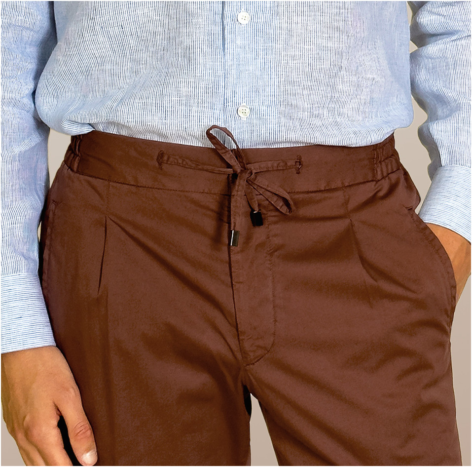 Elastic waistband pants