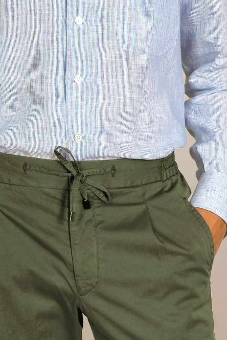 Elastic waistband pants