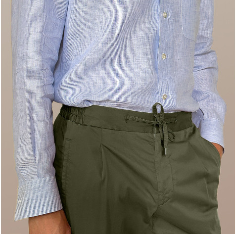 Elastic waistband pants