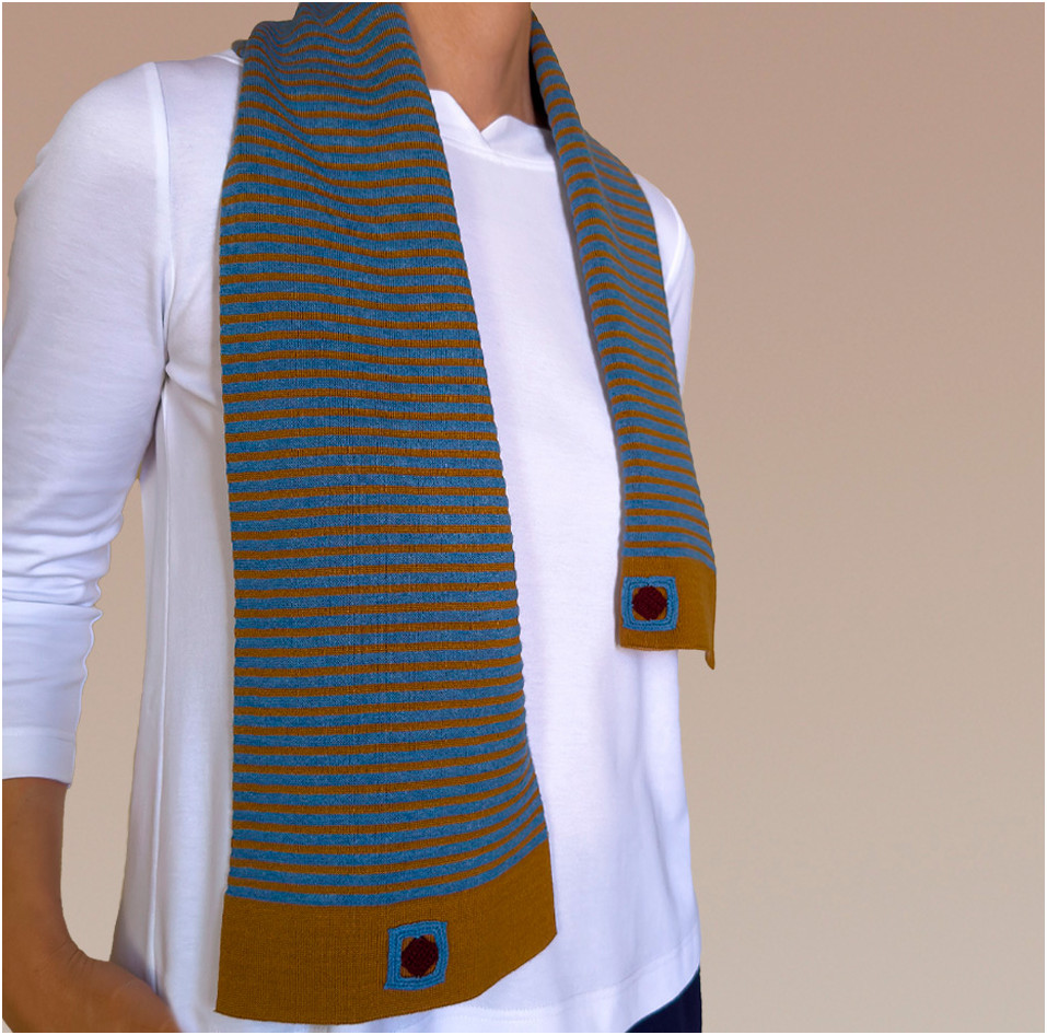 Cotton Knitted scarf