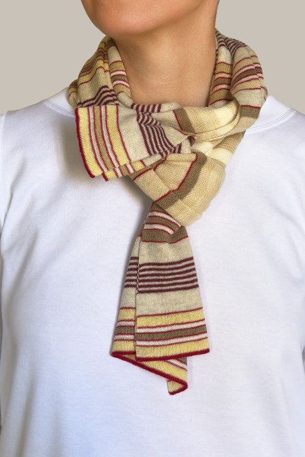 Cotton & Linen Knitted scarf