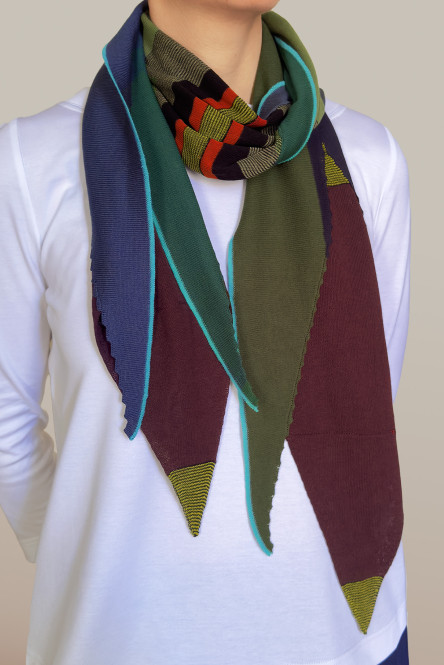 Cotton Knitted scarf