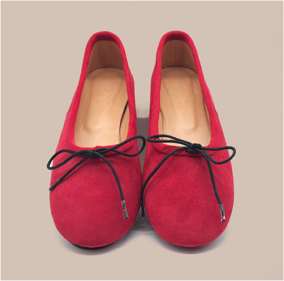 Suede Ballerina
