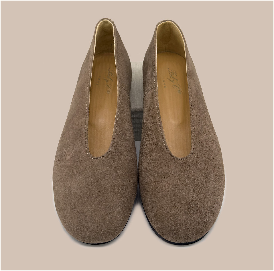 Suede Ballerina
