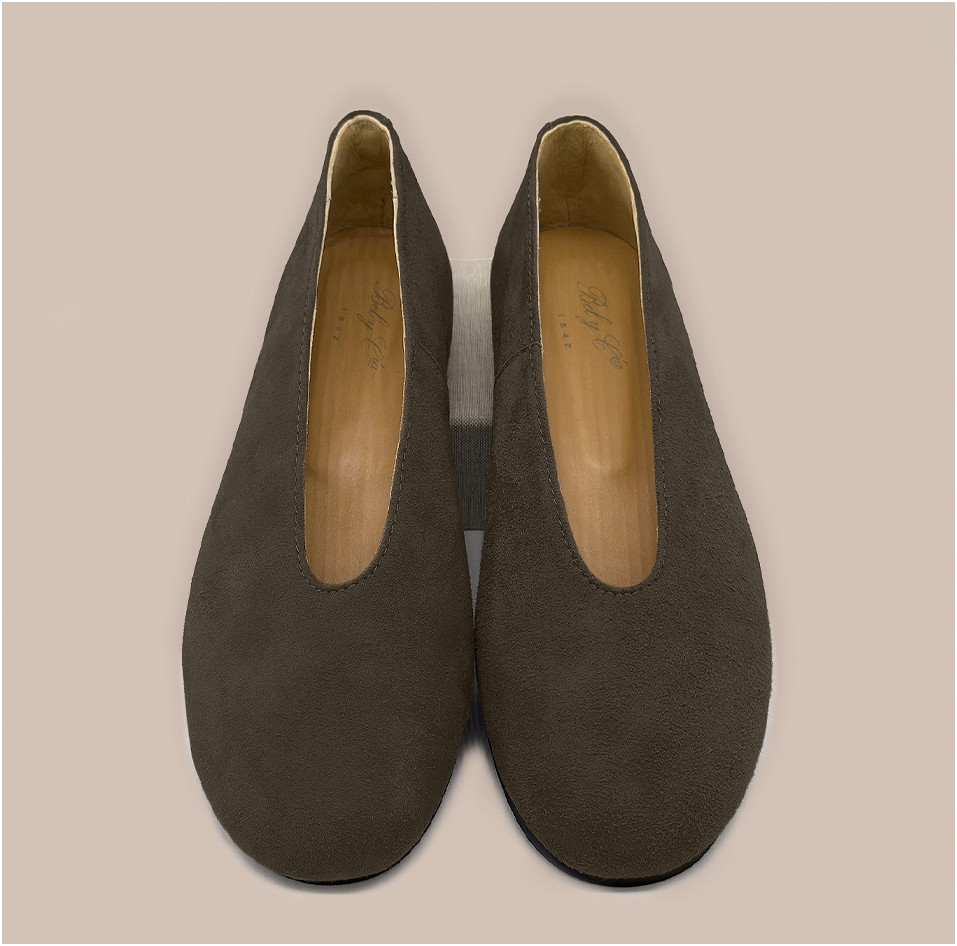 Suede Ballerina