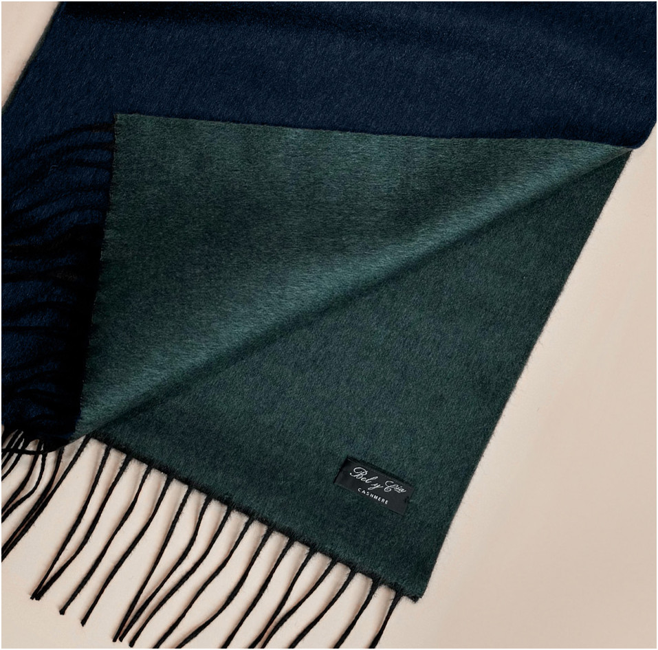 Bufanda de cashmere y seda