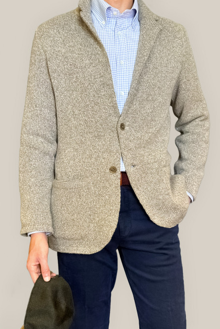 Knitted Cashmere jacket